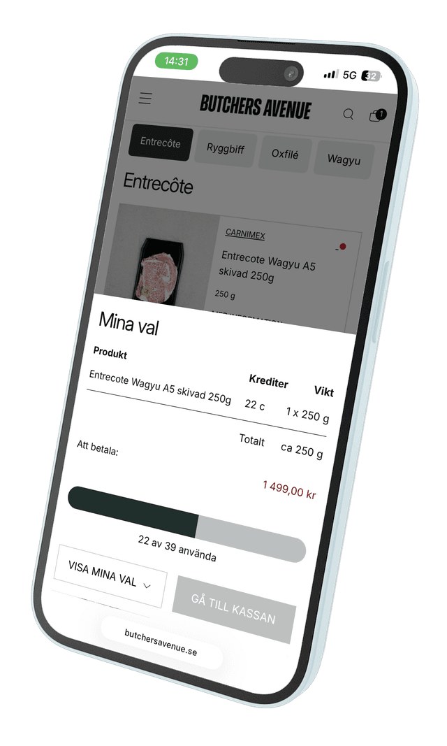 Butchers Avenue Köttlådebyggare